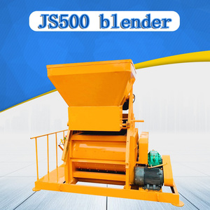 Malaxeur à béton forcé à double arbre haute performance Js500 500L avec engrenage annulaire pour ponts - Prix usine - Product Image 5