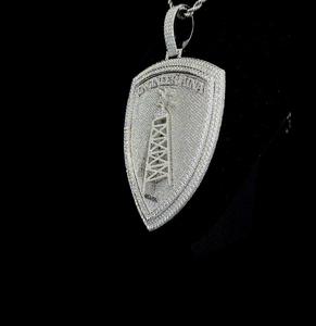 จี้เพชรโมอิสที่ยอดเยี่ยมพร้อมโซ่ประกายสำหรับเครื่องประดับแสนโรแมนติก - Product Image 3