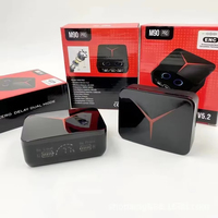 Écouteurs sans fil intra-auriculaires M90 Pro à vente chaude, chipset JL, écran LED, réduction active du bruit, étanches IPX5, faible latence de 30 ms