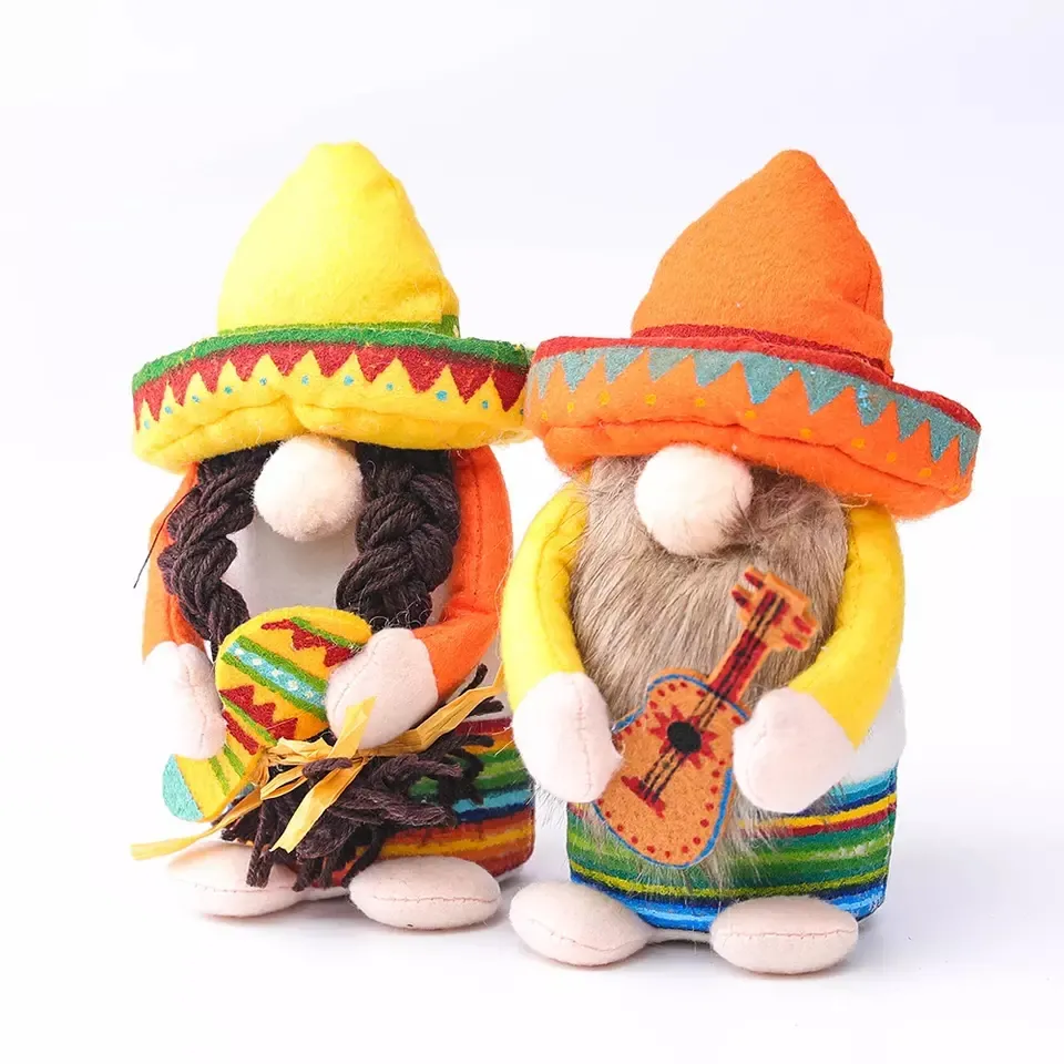 Nicro handgemachte mexikanische Feier Taco Dienstag Karneval Geschenk Ornamente Home Küche Bauernhaus Tisch dekoration Fiesta Gnome