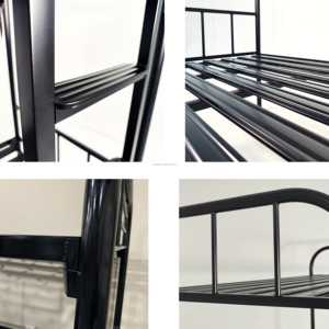 Etal UNK Bed con Desk nnder Win Ize Teel ooft Ed rame IRH Leeper con loardrobe loset - Product Image 6