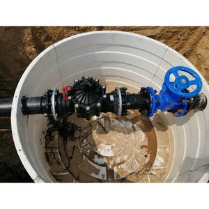 Válvula de Control Hidráulico Inteligente Zanchen DN100 de Plástico para Riego Agrícola, Tipo Piloto, Control de Flujo - Product Image 5