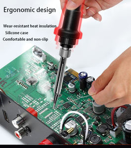 Ensemble de fers à souder Euro 908v de haute qualité OEM, noir, 5 têtes, <span class=keywords><strong>collection</strong></span> de 6 pièces, fer à souder 80w - Product Image 6