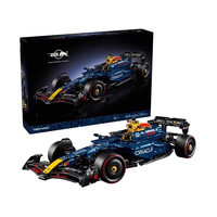 Garçons jouets nouvelle voiture technique F1 RC voiture modèle MOC blocs de construction bricolage Sport véhicule plastique briques jeu cadeaux