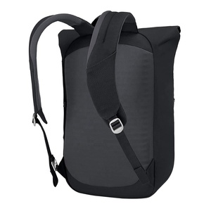 Tùy Chỉnh Biểu Tượng Màu Đen Polyester Ngoài Trời <span class=keywords><strong>Rolltop</strong></span> Ba Lô Học Trường Cao Đẳng Máy Tính Gói Phù Hợp Với 15 16 Trong Máy Tính Xách Tay Máy Tính Xách Tay Máy Tính Xách Tay Ba Lô - Product Image 3