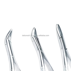 Pinces d'extraction dentaire en acier inoxydable, pinces chirurgicales à poignée ergonomique pour hôpital, clinique, chirurgie buccale, fournisseur en gros - Product Image 4