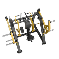 Máquina de entrenamiento de fuerza con carga de placas para brazos y espalda, equipo comercial de gimnasio de asiento bajo, venta directa de fábrica BRTW