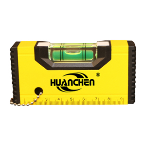 Cep <span class=keywords><strong>Mini</strong></span> mıknatıs seviye taşınabilir manyetik su terazisi kare anahtarlık tübüler kabarcık 100mm su terazisi - Product Image 1