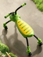 Voiture à pédales pliable pour bébé, vente en gros d'usine |   Jouet à pousser pour tout-petits en forme d'animal de dessin animé, avec musique, lumière et siège confortable, pour les enfants de 1 à 3 ans, vente chaude