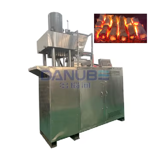 Ligne complète hydraulique haute résistance Machine à briquettes de charbon de bois Équipement de forme de charbon de bois - Product Image 1