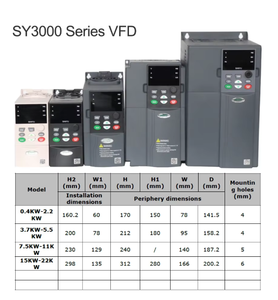 Petit onduleur solaire économique et universel de 4 kW, onduleurs solaires hors réseau, VFD avec contrôle solaire MPPT - Product Image 6