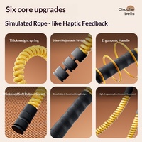Nouvelle Arrivée Transfrontalière Corde de Combat Ergonomique Sans Fil en Acier ABS Réglable en Trois Sections de Deuxième Génération