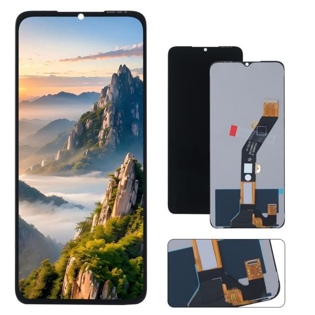 OLED Display for Infinix Spark 7 8 9 10 20 Go Hot 30I 40I Touch Screen Digitizer Assembly Replacement Parts Fully Tested 1 Year