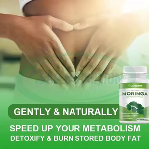 Extrait de feuilles de <span class=keywords><strong>Moringa</strong></span> Oleifera, <span class=keywords><strong>poudre</strong></span> de <span class=keywords><strong>Moringa</strong></span> 1000 mg, complément alimentaire pour la peau, soutien du métabolisme et du système immunitaire, capsules de feuilles de <span class=keywords><strong>Moringa</strong></span> biologiques - Product Image 4