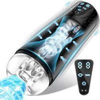 IPX7 Elektrischer Männlicher Saug-Stimulator Automatische Vakuum-Saugmaschine Masturbationsbecher für Penisstimulation