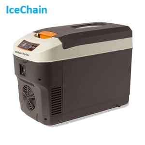 ตู้เย็นขนาดเล็กในรถยนต์ 12V DC คอมเพรสเซอร์ สีดำ สำหรับรถยนต์ออดี้ วัสดุ ABS กำลังไฟ 60W ความจุ 100 ลิตร พร้อมสารทำความเย็น รับประกัน รุ่น 100 - Product Image 4