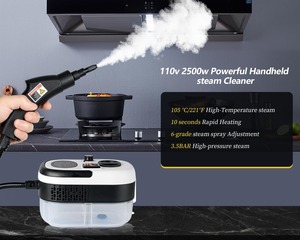 <span class=keywords><strong>Nettoyeur</strong></span> <span class=keywords><strong>vapeur</strong></span> pressurisé, <span class=keywords><strong>nettoyeur</strong></span> <span class=keywords><strong>vapeur</strong></span> réglable, <span class=keywords><strong>nettoyeur</strong></span> <span class=keywords><strong>vapeur</strong></span> portatif pour la maison, la voiture, la cuisine, machine de nettoyage multi-surfaces - Product Image 2