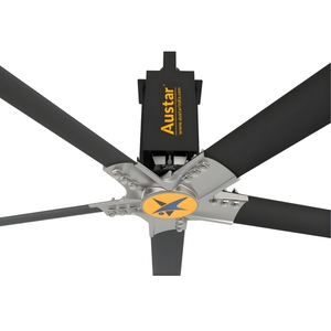 Ventilateur de plafond industriel HVLS à haut volume et basse vitesse pour les grands espaces, entrepôts, usines et solutions de ventilation commerciale - Product Image 2