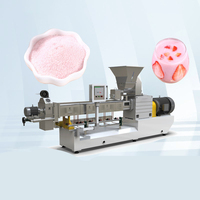Ligne de production instantanée automatique de bouillie alimentaire céréalière en poudre nutritionnelle extrudeuse Machine de fabrication de farine de riz nutritive d'aliments pour bébés