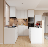 Mueble de Almacenamiento Modular para Cocina de Restaurante, Cajonera de Cocina, Gabinete Base con Unión de Cola de Golondrina, Venta al por Mayor
