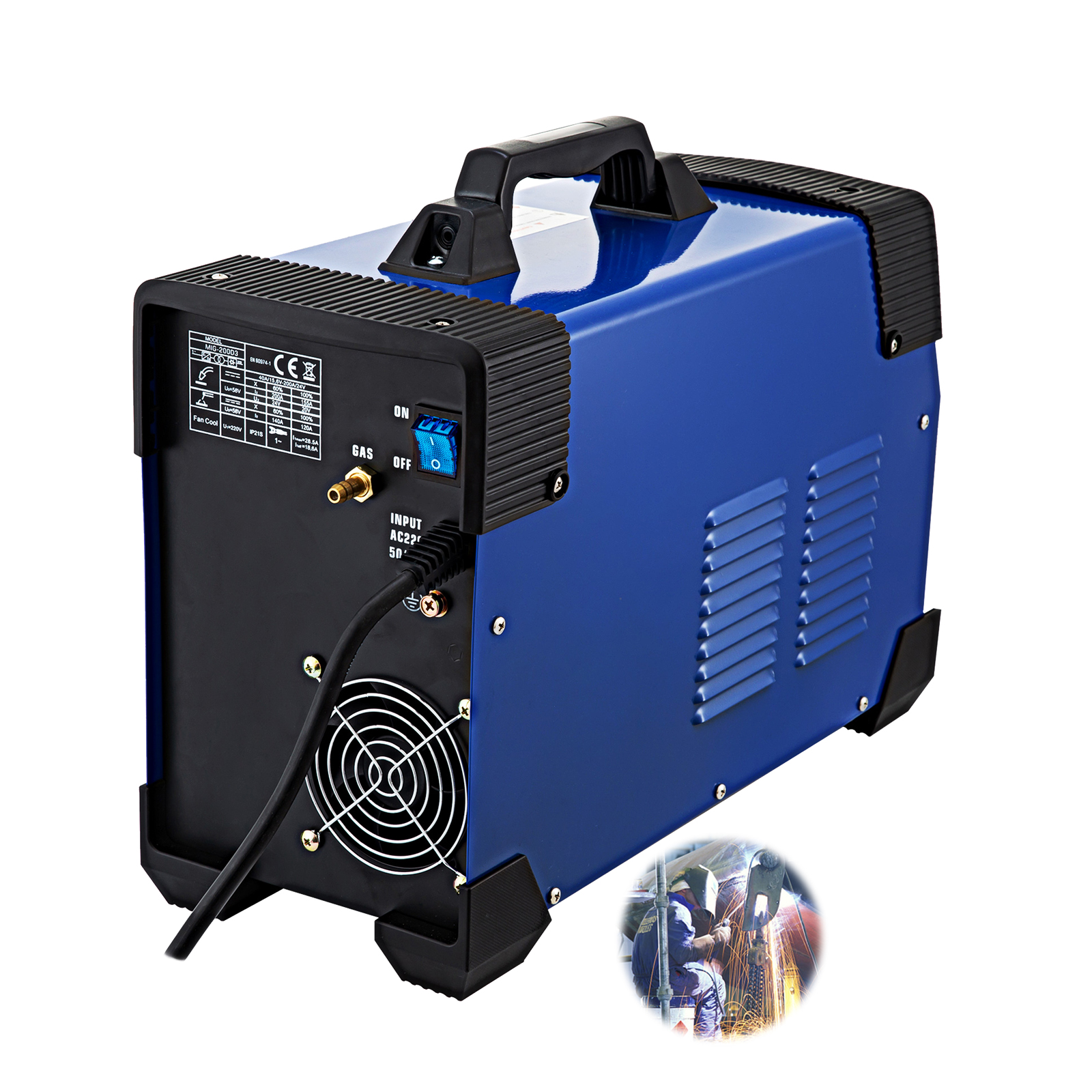 Amazon.com: 250 Amp arco máquina de soldadura : Herramientas y Mejoras del  Hogar