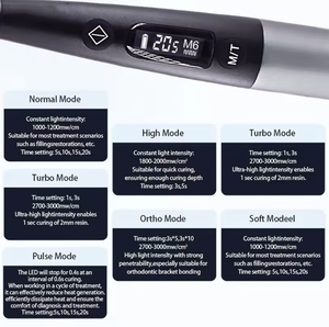 Appareil de photopolymérisation dentaire avec matériaux en résine, métal, acier et plastique, alimentation électrique - Product Image 6