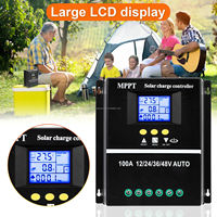 Contrôleur solaire YongFa 100A 80A 60A pour batterie lithium 48V, module de charge solaire, direct usine