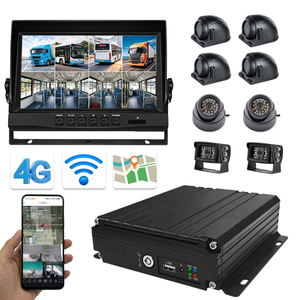 8CH <strong>MDVR</strong> 4G WIFI GPS H.264/H.265 1080P/15fps CMSV7 Remote View Online Fleet Management Video Recorder - Product Image 1
