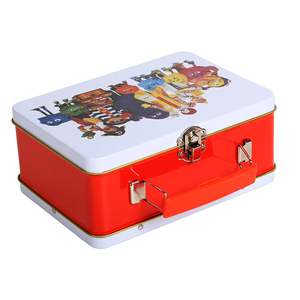 Bán buôn biểu tượng tùy chỉnh ăn trưa hộp thiếc mô hình dễ thương kim loại có thể với xử lý biểu tượng tùy chỉnh cho sử dụng hàng ngày - Product Image 3