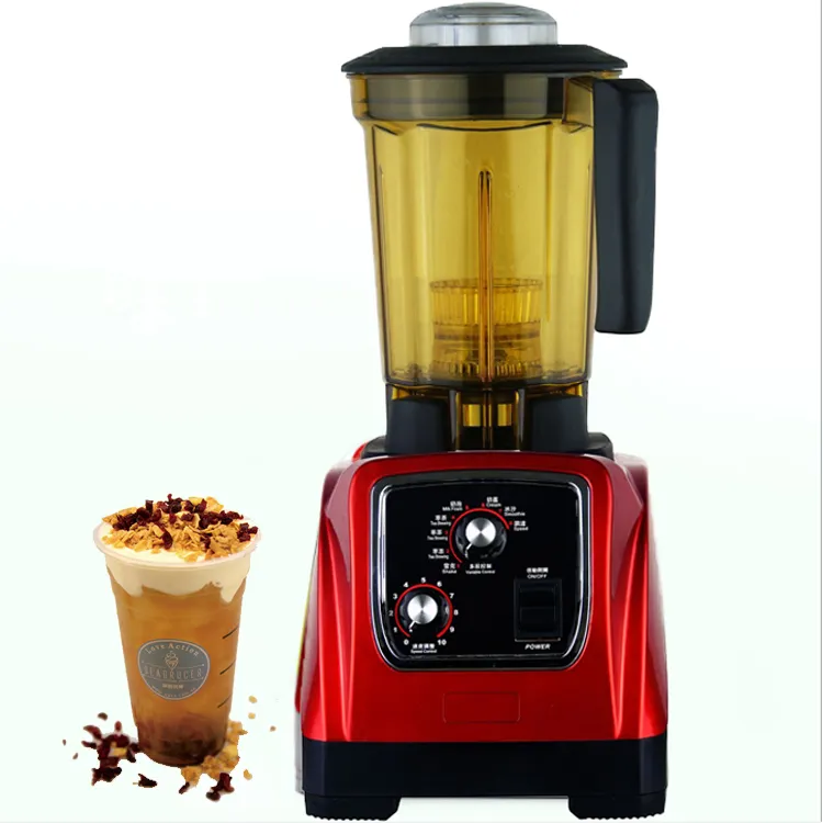 Small Size 304 Stainless Steel Red Color Commercial Multi-Function Teapresso Machine For Bubble Tea Shop Use