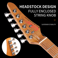 Produsen Grosir Gitar Elektrik Gecko PC untuk Pemula Hanya Sekelas Profesional ST Rock Pemula Tingkat Awal