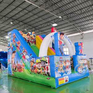 Toboggan gonflable <span class=keywords><strong>Pat</strong></span>'Patrouilles avec <span class=keywords><strong>piscine</strong></span> Festival Toboggan gonflable pour enfants et adultes - Product Image 5