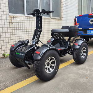 สกู๊ตเตอร์สี่ล้อความเร็วสูง ATV 10000W 60V 60Ah พับได้ กันน้ำ ระบบกันสะเทือนเต็มรูปแบบ รับน้ำหนัก 300 กก. ความเร็ว 55 กม./ชม. - Product Image 1