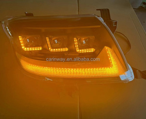 Đèn pha LED sửa đổi đèn đầu của <span class=keywords><strong>3</strong></span> đèn đầu ống kính của thiết kế Lexus tìm kiếm TOYOTA HILUX Pick-up 2012 2013 2014 2015 - Product Image 4