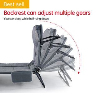 Simple et facile à recueillir le bureau de pause déjeuner escorte simple avec son propre lit pliant en métal matelas - Product Image 3