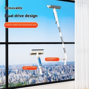 Lavavetri 3 in 1 con Funzione Spray e Serbatoio di Raccolta Acque, Tergicristallo Manuale - Product Image 3