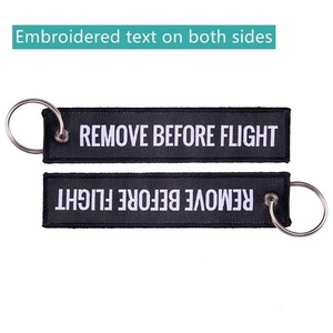 Portachiavi Jet Tag Personalizzato con Logo, Tessuto Ricamato per Voli, Moschettone Promozionale per Ordini all'Ingrosso e <span class=keywords><strong>Regali</strong></span> Aziendali - Product Image 4