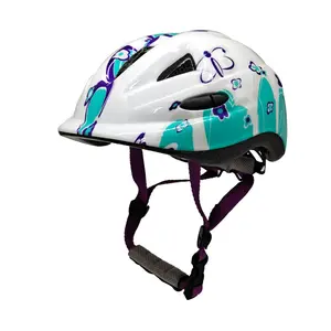 아이 스포츠 오락 휴대용 아이 헬멧을 % s 순환 헬멧 및 패드 옥외 스포츠를 위한 아이 아이들 안전 자전거 헬멧