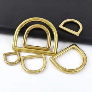 Meetee ap2388 Rắn Brass <span class=keywords><strong>D</strong></span> Vòng Khóa 25Mm Hành Lý Phụ Kiện Phần Cứng Với Chuỗi Tấm Cho Túi Xách Và <span class=keywords><strong>D</strong></span>ây Đeo <span class=keywords><strong>D</strong></span> Hình <span class=keywords><strong>D</strong></span>ạng <span class=keywords><strong>Clasp</strong></span> - Product Image 6