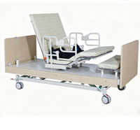 Lit médical électrique réglable pour soins à domicile avec élévateur de transfert de patient intégré pour utilisateurs handicapés