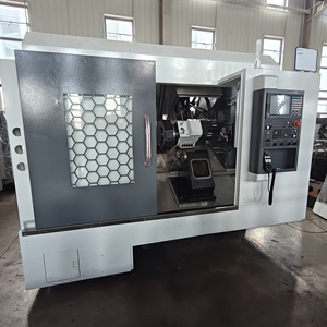 Độ chính xác cao nghiêng giường máy tiện CNC HS52-500CY máy tiện CNC Máy phay CNC - Product Image 2