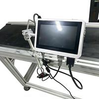 Impresora de Inyección de Tinta Automática de Caracteres Grandes GT de Matriz de 16 Puntos, Pantalla Táctil de 5 Pulgadas, Codificador Inteligente DOD en Línea, 60 m/min