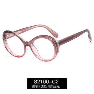 82100 nuovo arrivo acetato telaio TR90 <span class=keywords><strong>blu</strong></span> blocco ovali occhiali montature all'ingrosso 2025 - Product Image 3