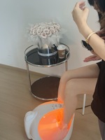 Appareil MANI-PEDI pour salon de manucure et pédicure, soin blanchissant pour les mains et les pieds, vapeur, régénération du collagène, cabine de désintoxication en plastique