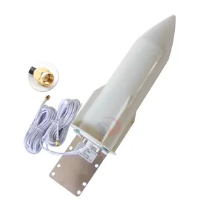 Yüksek kaliteli açık 3G 4G Lte Gsm Wifi açık 30dBi 2x2 Mimo roket anten