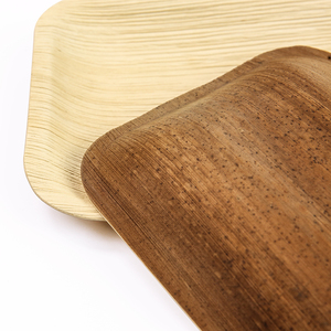 Assiettes jetables <span class=keywords><strong>en</strong></span> feuilles de palmier naturelles, biodégradables, compostables, écologiques, assiettes à dîner <span class=keywords><strong>en</strong></span> areca pour la restauration - Product Image 2