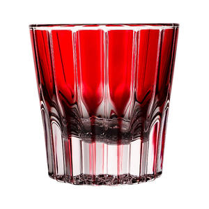 แก้ววิสกี้รูปดาวคริสตัลสีฟ้าเทาหรูหราดีไซน์ใหม่แกะสลักด้วยมือพร้อมดีไซน์แกะสลักสำหรับไวน์ - Product Image 6