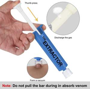 <span class=keywords><strong>Kit</strong></span> de mordedura de serpiente de alta calidad, caja de EVA, extractor de veneno azul de emergencia, bomba de succión, picadura de insecto, fabricante de botiquines de primeros auxilios - Product Image 6