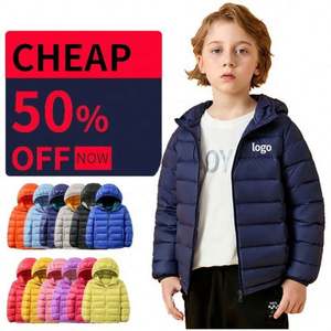 Chaqueta de Forro Polar para Niños, con Capucha, Gruesa, de Calidad Superior, para Otoño e Invierno, Transpirable, Resistente al Viento, Unisex - Product Image 1