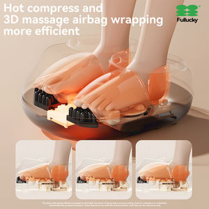 Massaggiatore per Piedi e Gambe Fullucky con Telecomando Wireless, Copertura Completa, Macchina per Riabilitazione Sportiva Blu Scuro - Product Image 2